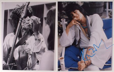 Lot #6007  Rolling Stones: Keith Richards and