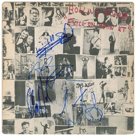 Lot #6001  Rolling Stones Signed Album