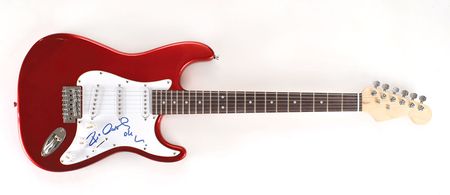 Lot #6059 The Cars: Ric Ocasek Signed Guitar - Image 1