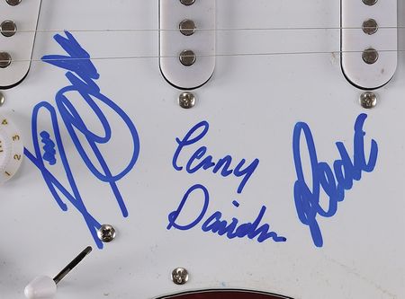 Lot #6066  Dave Clark Five Signed Guitar - Image 2