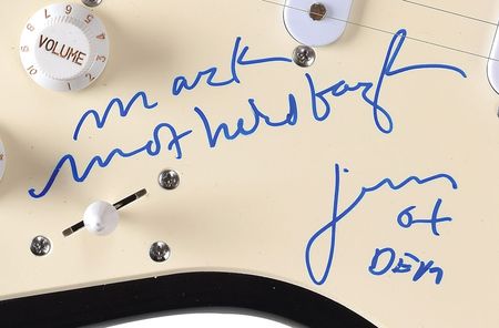 Lot #6069  Devo Signed Guitar - Image 2