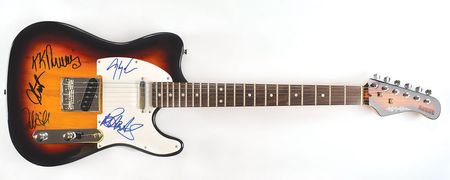 Lot #6092  Judas Priest Signed Guitar - Image 1