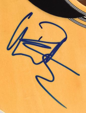 Lot #6101 Dave Matthews Signed Guitar - Image 2