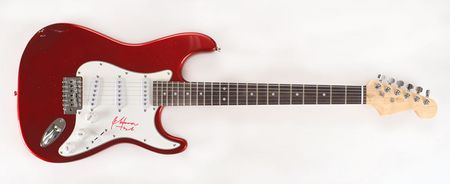 Lot #6117 The Pretenders: Chrissie Hynde Signed Guitar - Image 1