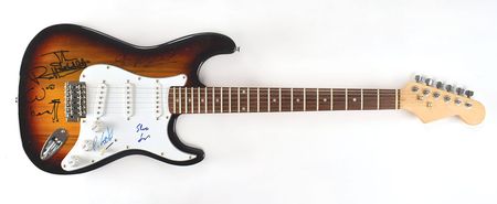 Lot #6125 The Sex Pistols Signed Guitar - Image 1