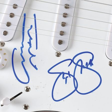 Lot #6131 Stephen Stills and Graham Nash Signed Guitar - Image 2