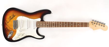 Lot #6132 The Stooges Signed Guitar - Image 1