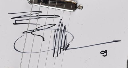 Lot #6143  ZZ Top: Billy Gibbons Signed Guitar - Image 2