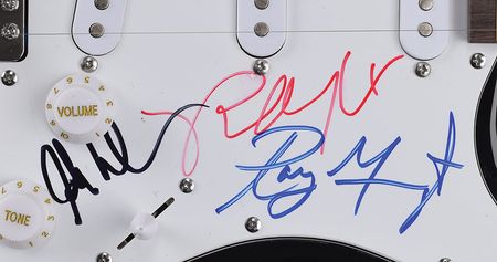 Lot #6071 The Doors Signed Guitar - Image 2