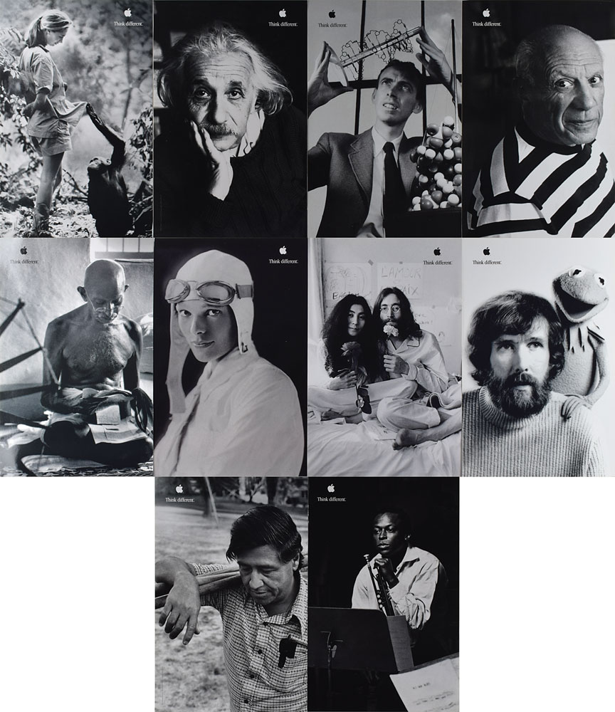 その他 Apple Think different Poster Apple Think Different Poster. Printable Apple Logo Poster