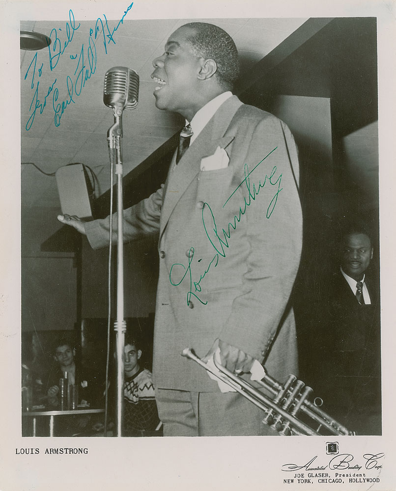 Louis Armstrong and Earl 'Fatha' Hines | RR Auction