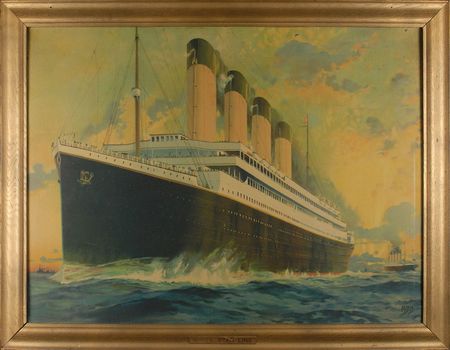 Lot #132 Titanic: Super scarce Montague