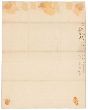 Lot #3 John Quincy Adams: 