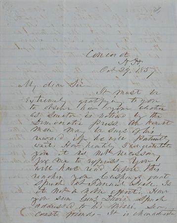 Lot #7 Franklin Pierce: Have you seen Genl. Davis'