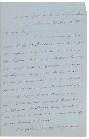 Lot #9 James Buchanan: “Every person here is