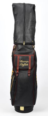 Lot #101 Warren Buffett: The golf clubs and custom 
