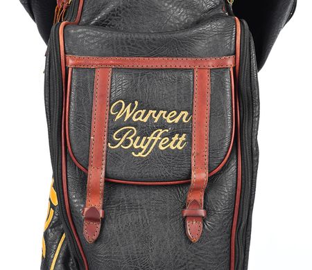 Lot #101 Warren Buffett: The golf clubs and custom 