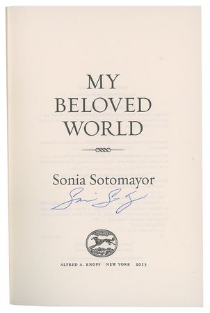 Lot #183 Supreme Court: Scalia and Sotomayor Books - Image 2