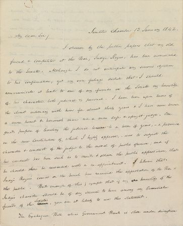 Lot #8 James Buchanan: “The Democratic party, at