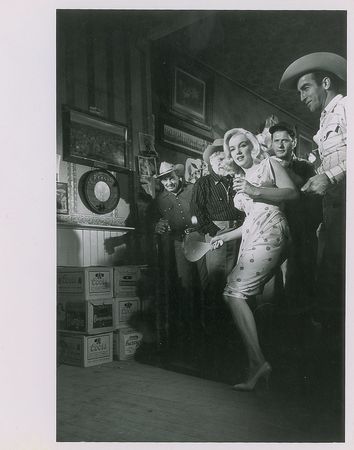 Lot #895 Marilyn Monroe, Clark Gable, and Montgomery Clift - Image 1