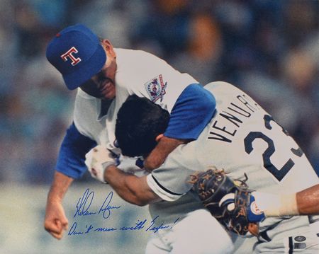 Lot #981 Nolan Ryan Signed Photograph - Image 1