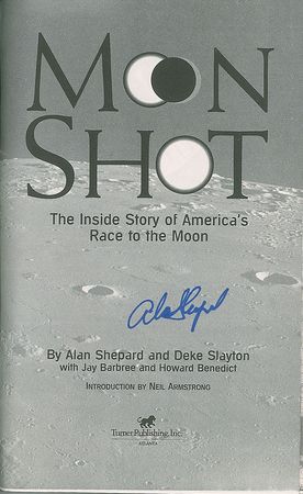 Lot #420 Alan Shepard Book - Image 1