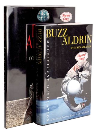 Lot #361 Buzz Aldrin Books - Image 1