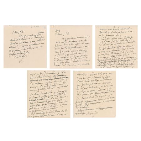 Lot #113 Fidel Castro Letters - Image 1