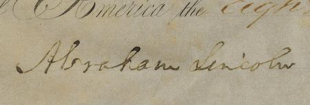 Lot #12 Abraham Lincoln: Rare 1864 appointment to the 