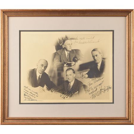 Lot #78 Franklin D. Roosevelt Signed Photograph - Image 1