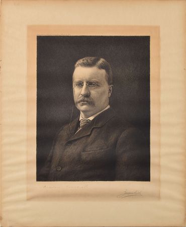 Lot #23 Theodore Roosevelt Etching