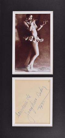 Lot #841 Josephine Baker - Image 1