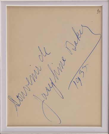 Lot #841 Josephine Baker - Image 3