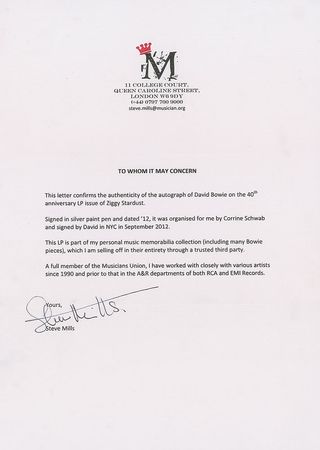 Lot #633 David Bowie Album - Image 3