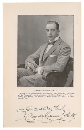 Lot #309 Claude Grahame-White Book - Image 1