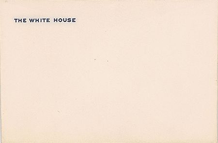 Lot #45 Dwight D. Eisenhower White House Card - Image 3