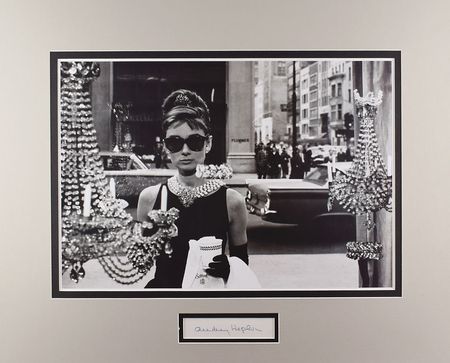 Lot #822 Audrey Hepburn Signature - Image 1