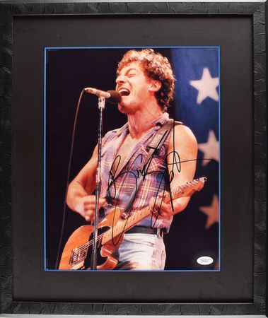 Lot #694 Bruce Springsteen Signed Photograph - Image 1