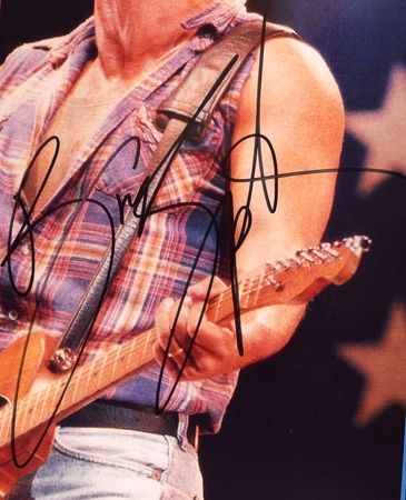 Lot #694 Bruce Springsteen Signed Photograph - Image 2