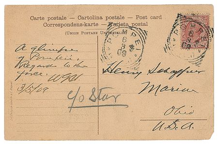 Lot #25 Warren G. Harding: Harding's 1909 sightseeing tour of Europe - Image 2