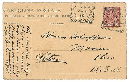 Lot #25 Warren G. Harding: Harding's 1909 sightseeing tour of Europe - Image 6