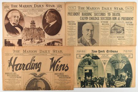 Lot #62 Warren G. Harding - Image 1