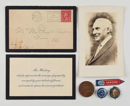 Lot #62 Warren G. Harding - Image 4