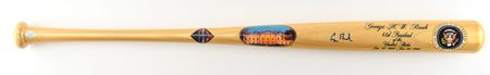 Lot #56 George Bush Baseball Bat - Image 1