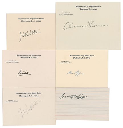 Lot #181 Supreme Court Group Lot - Image 1