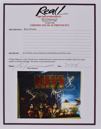 Lot #671 KISS Poster - Image 2