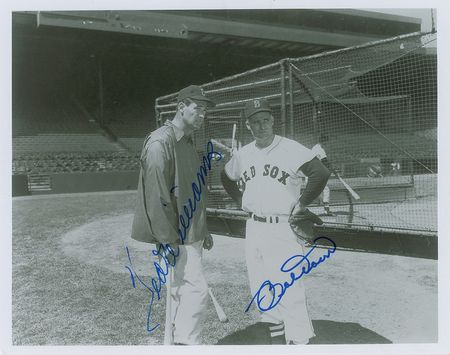 Lot #959 Joe DiMaggio and Ted Williams - Image 1