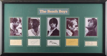 Lot #622 The Beach Boys Signatures - Image 1