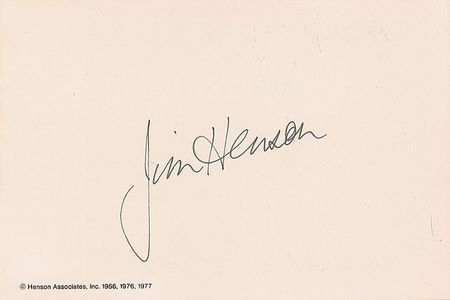 Lot #870 Jim Henson - Image 1