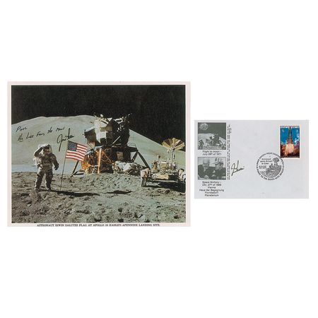 Lot #397 Jim Irwin - Image 1